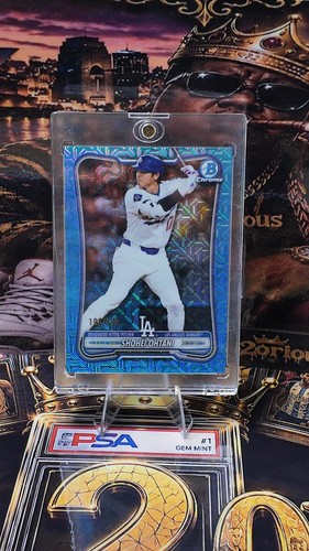 2026 Bowman Chrome Topps Shohei Ohtani Sky Blue Mojo #/499 Dodgers 🐐