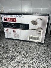 Delta Nicoli H2O Kinetic Tub Shower Faucet 144859-SS NEW - Nickel Finish