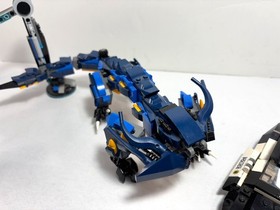LEGO NInjago Patials :  Water Strider 70611 + Stormbringer 70652 + car 70802