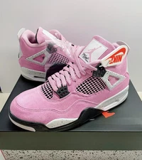 Jordan 4 Retro Pink Men/Women Mid Top Basketball Shoes