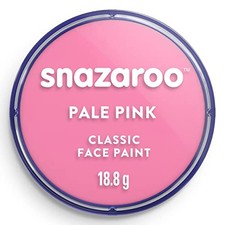 Snazaroo Classic Face and Body Paint, 18.8g Pot, Pale Pink 18.8g 0.66-oz Pot