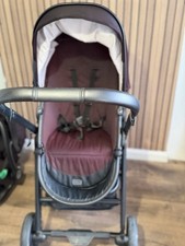 Miniuno Cloud 9 Travel System Black Pram Pushchair