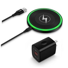 Fast Wireless Charging Pad for Motorola Edge  Razr   Black