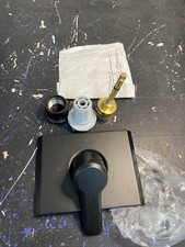 Delta T11999-BL Matte Black Pivotal Diverter Trim - 6 Function, 3 Ind., 3 Shared