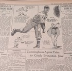 JUNE 18, 1937 NEWSPAPER PAGE #2150- WILLIS HUDLIN, CLEVELAND INDIANS BASEBALL ⚾ — photo 1