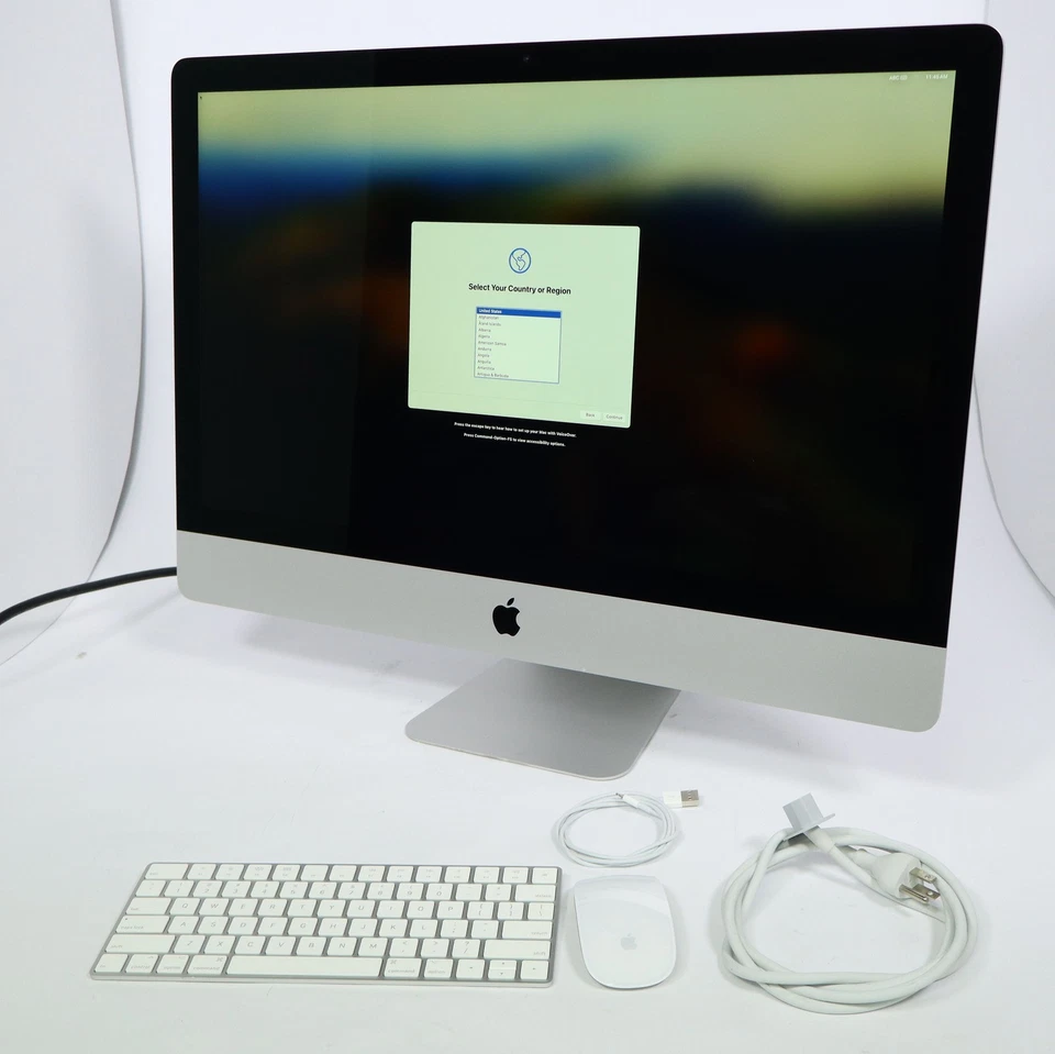 2019 iMac 27 Zoll Retina 5K i5-9600K 512GB SSD 32GB Sonoma Radeon Pro 580X