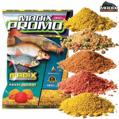 Madix Promo Series 0,8kg Groundbait Lockfutter Grundfutter Friedfischangeln