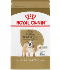 Royal Canin Breed Health Nutrition Bulldog Adult Dry Dog Food 30lb. Free Ship