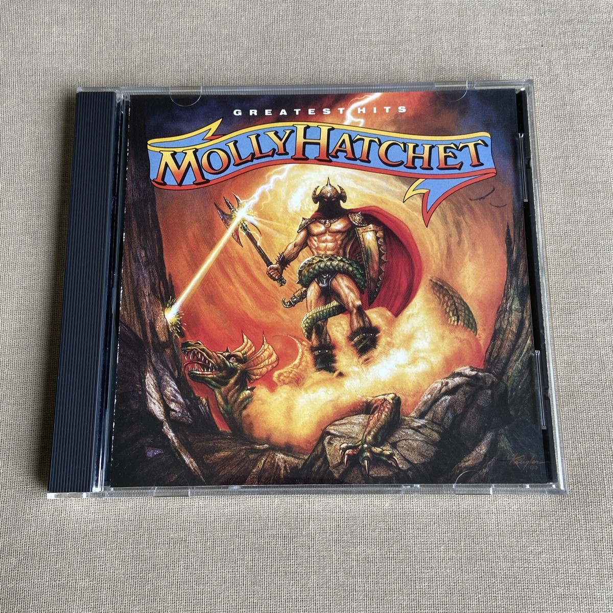 Greatest Hits by Molly Hatchet (CD Nov. 1990 Epic Records) EK