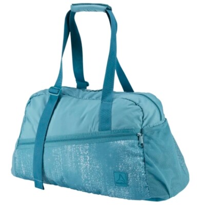 Reebok Enhanced Active Graphic Grip Mineral Mist Duffel Bag 152634
