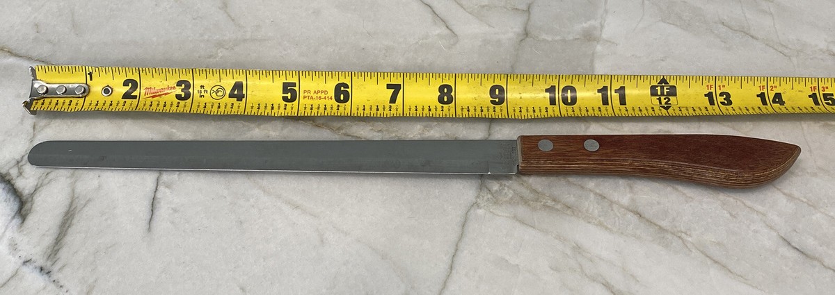 Vintage RS STAINLESS STEEL JAPAN CHEFS KNIFE 14