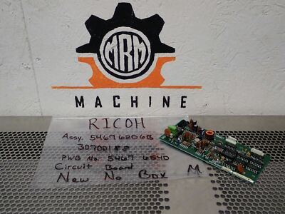 RICOH Assy. 54676206B 30700188 PWB No. 5467 6540 Circuit Board New Old Stock