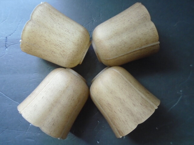 Beige and Brown Highlight Ceiling Fan Replacement Shades with White Screw Down-image