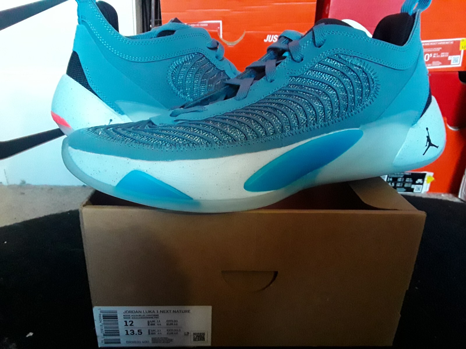 Size 12 - Jordan Luka 1 Next Nature Noise Aqua for sale online | eBay