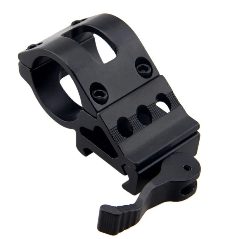 Scope Mount 1" 25.4mm Ring Adapter 20mm Picatinny Rail Bracket for Rifle Airsoft - Image 3 of 4