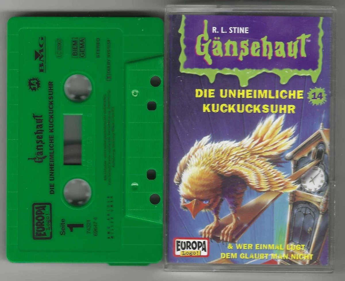 Gänsehaut Kassette MC Folge 14 DIE UNHEIMLICHE KUCKUCKSUHR EUROPA  