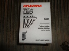 1 new sylvania ultra led 10w par30 25 degree narrow flood light 510 lumens 2700k