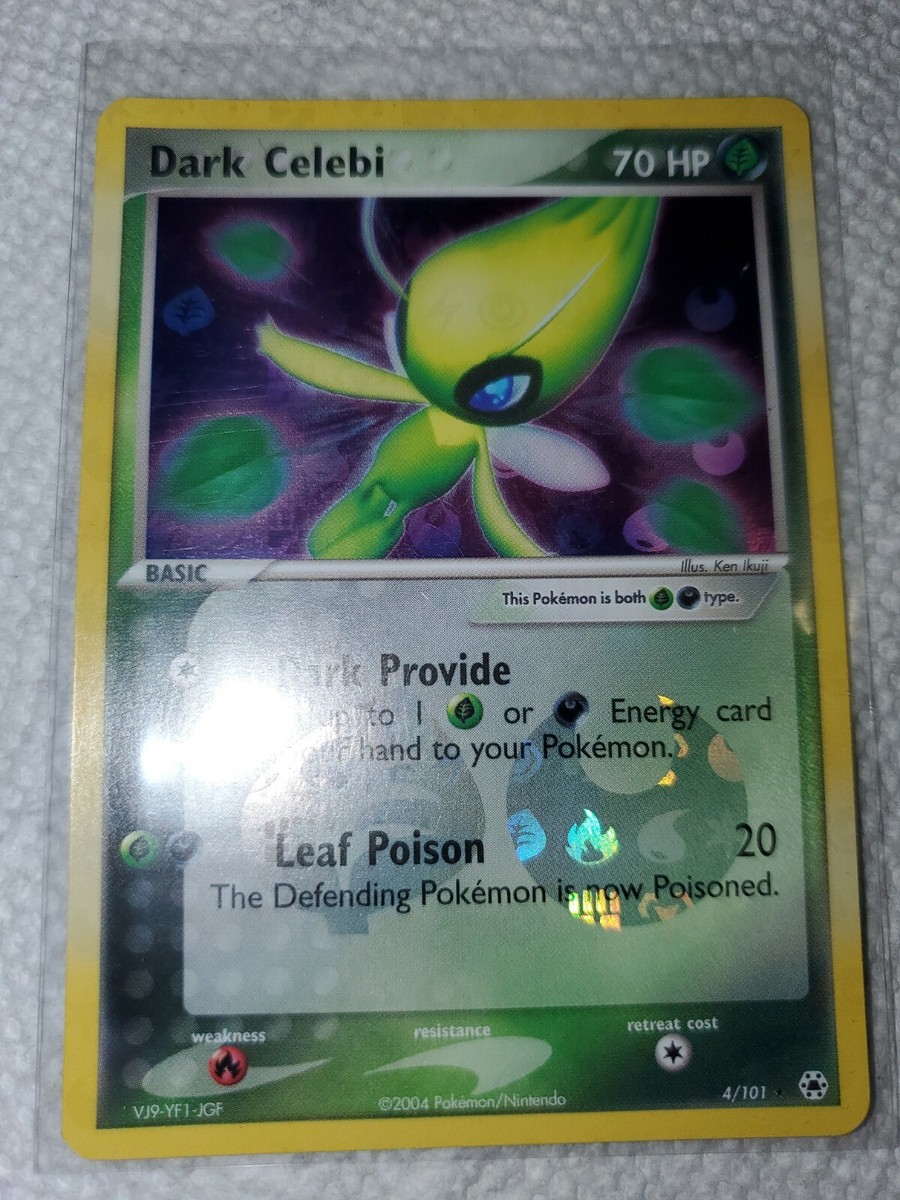 dark celebi pokemon card price Dark Celebi Pokemon EX Hidden Legends Holo #4 CGC 6
