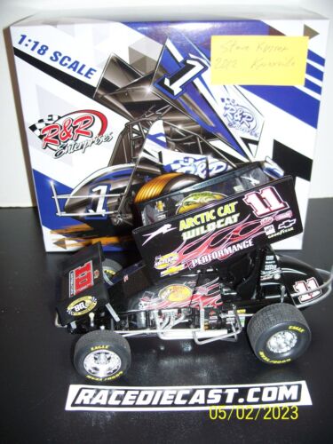 1/18  #12  STEVE KINSER 2012 "KNOXVILLE FLAMES PAINT" ARTIC CAT WILD CAT - Picture 1 of 1