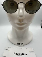 New Vintage Revolution Eyewear With SunShade RE031 Bronze 45 20 145