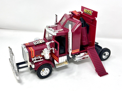 RARE w/ SHORT Masks 100% COMPLETE 1985 MASK M.A.S.K. Rhino Truck