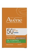Avene SPF50 Ultra Fluid Oil Control Sunscreen Mattifying 50ml Blue Light