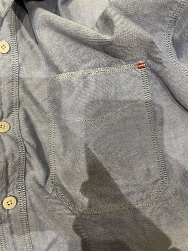 Cutter & Buck Men’s Chambray Shirt Size XL - Picture 4 of 8