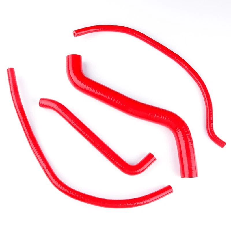 Red For SUZUKI GSXR600 GSXR750 2008 & 2009 Silicone Radiator Coolant Hoses Kit - Imagem 2 de 4