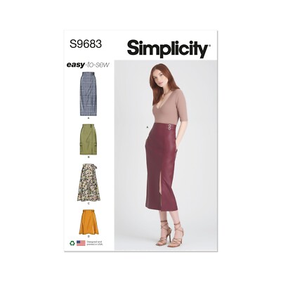 Simplicity Schnitt Nr S9683.Y5 Rock Gr. 44-52