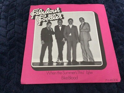 Fabulous Poodles - When The Summers Thru' / Bike Blood 7 inch vinyl single
