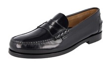 PRADA Leather Penny Loafer Dress Shoes - 2OB015 - Black - NEW -  US 10 EU 43