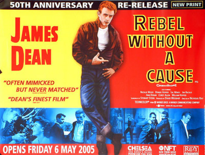 Rebel Without A Cause (Re-Release) Original Movie Poster