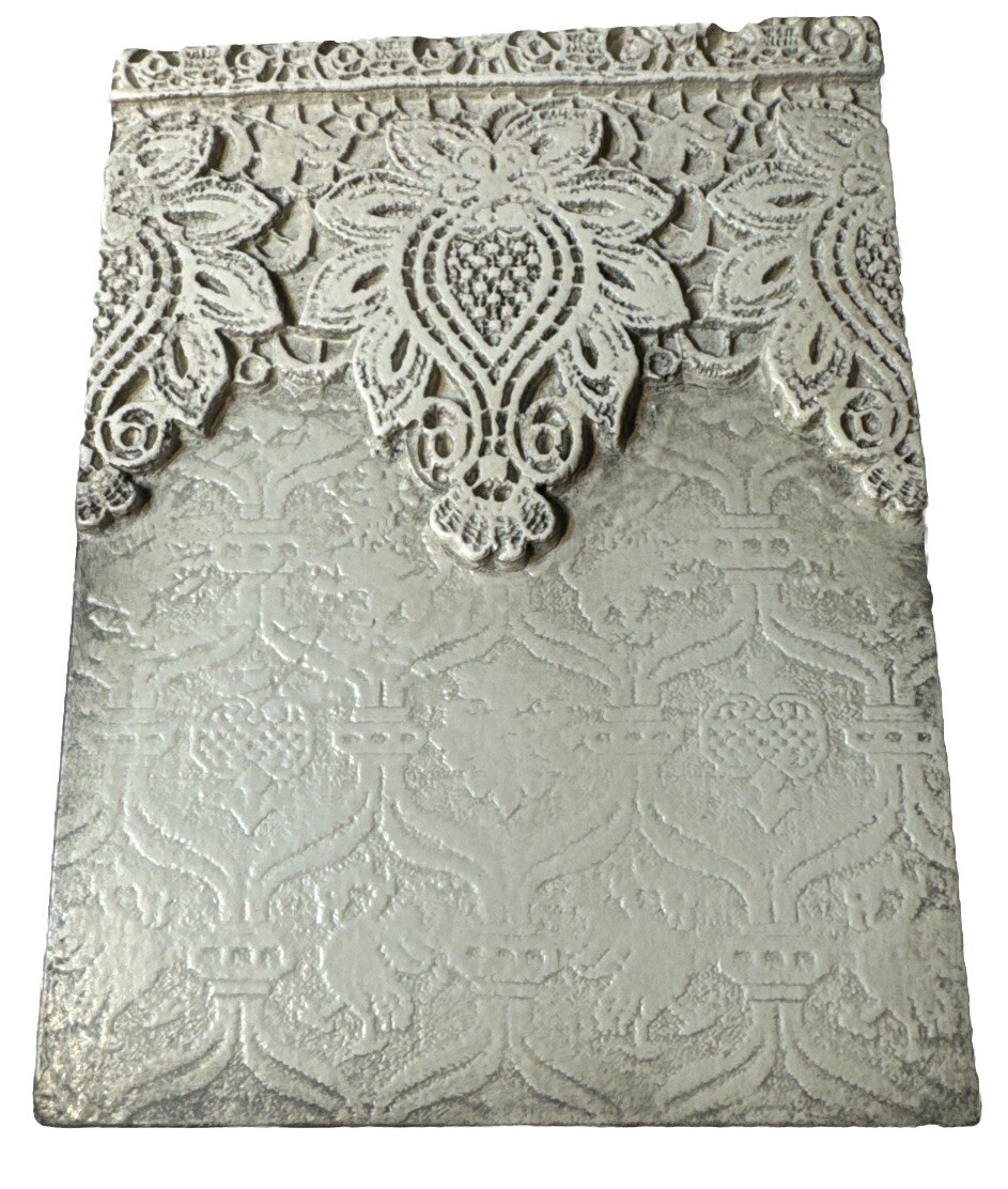 RARE Sid Dickens T-479 Filigree Memory Block Tile Retired White