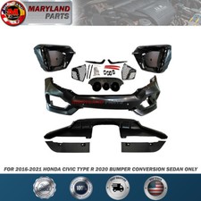 For 2016-2021 Honda Civic Type R 2020 Bumper Conversion Sedan Only