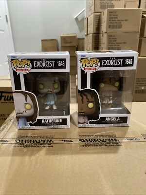 Exorcist Believer Angela 1645 Katherine 1646 Possessed Funko Pop Horror Set Of 2