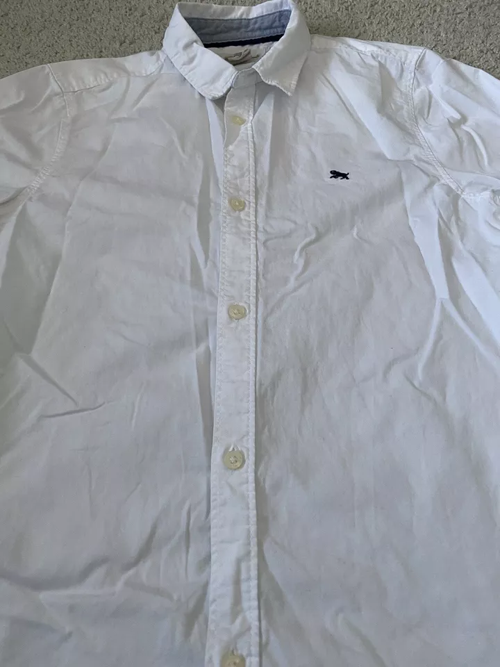 L.O.G.G. Label Of Graded Goods white button down shirt boys size 11-12Y - Image 3 of 4