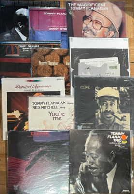 USED EXCELLENT VINYL LOT 11 x Tommy Flanagan LP Albums Giant Steps Eclypso