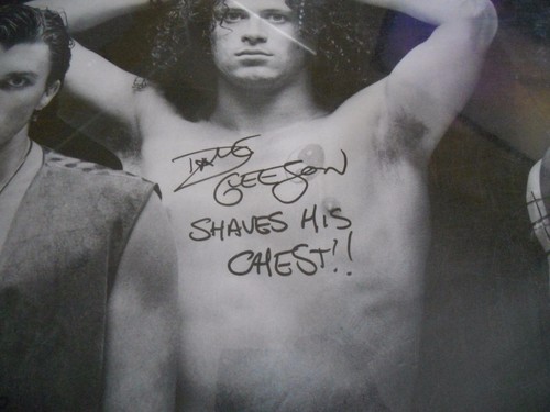 THE SCREAMING JETS POSTER FULLY SIGNED DAVID GLEESON & BAND RARE!! OZ INVESTMENT - Picture 2 of 11