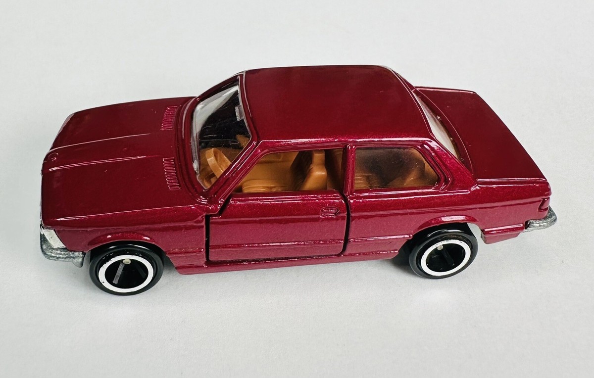 Vintage 1978 Tomica Tomy F43 BMW 320 Made In Japan 1/62 Cranberry