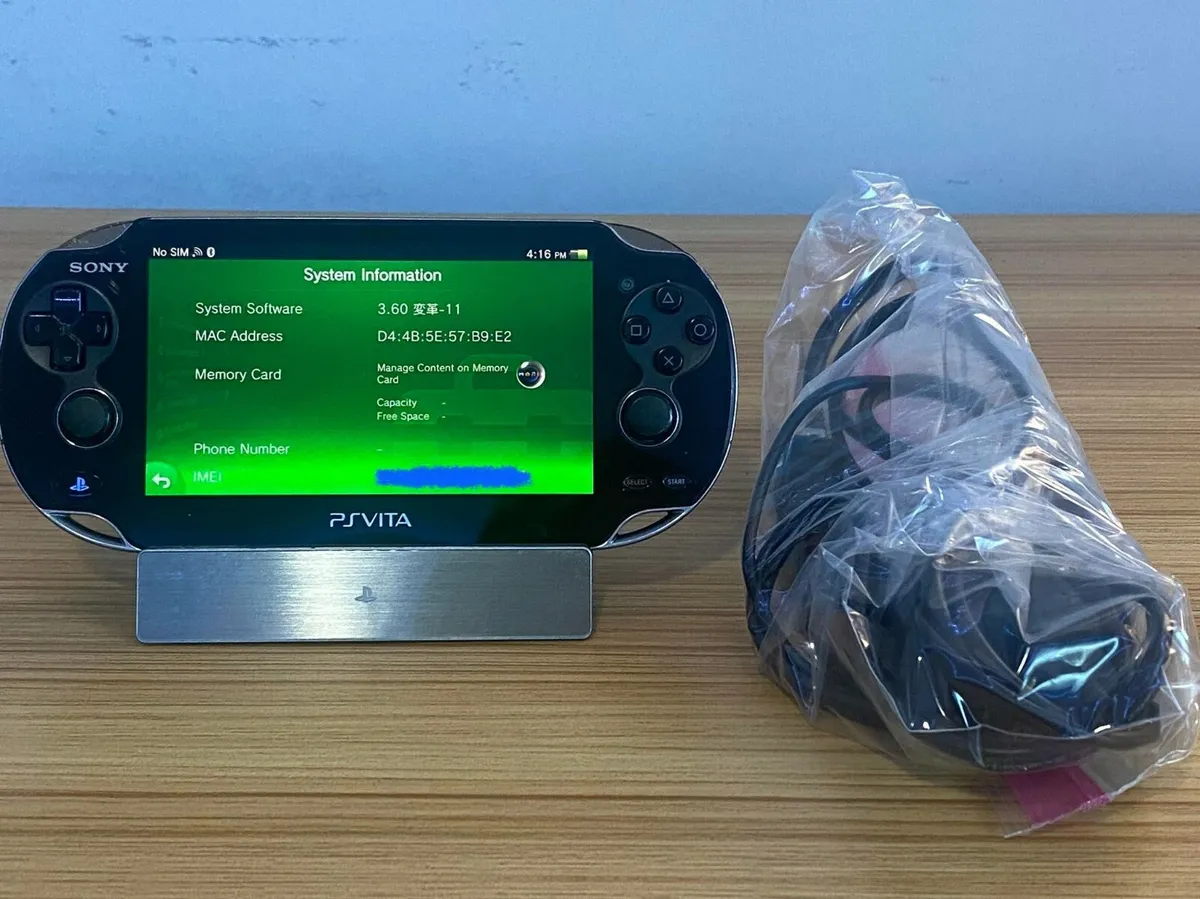Til ære for foretrækkes gå Sony PlayStation PS Vita OLED (PCH-1001) Firmware FW 3.60 - Ship in 1-DAY |  eBay