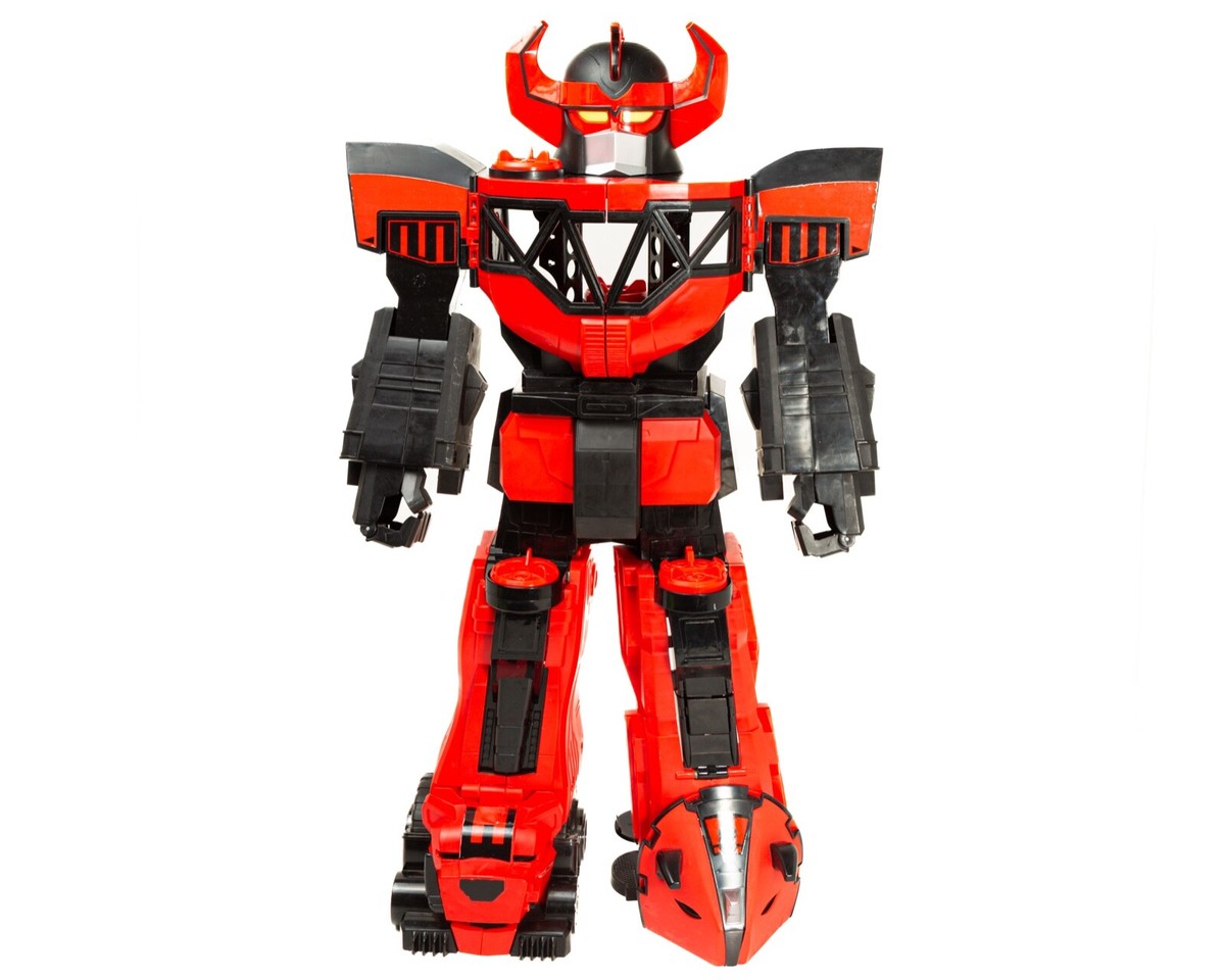Power Rangers Imaginext Megazord Red Variant Robot Only No Figures