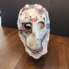 Jason Goes To Hell Voorhees Vintage 2000 Friday The 13th New Line Full Head Mask