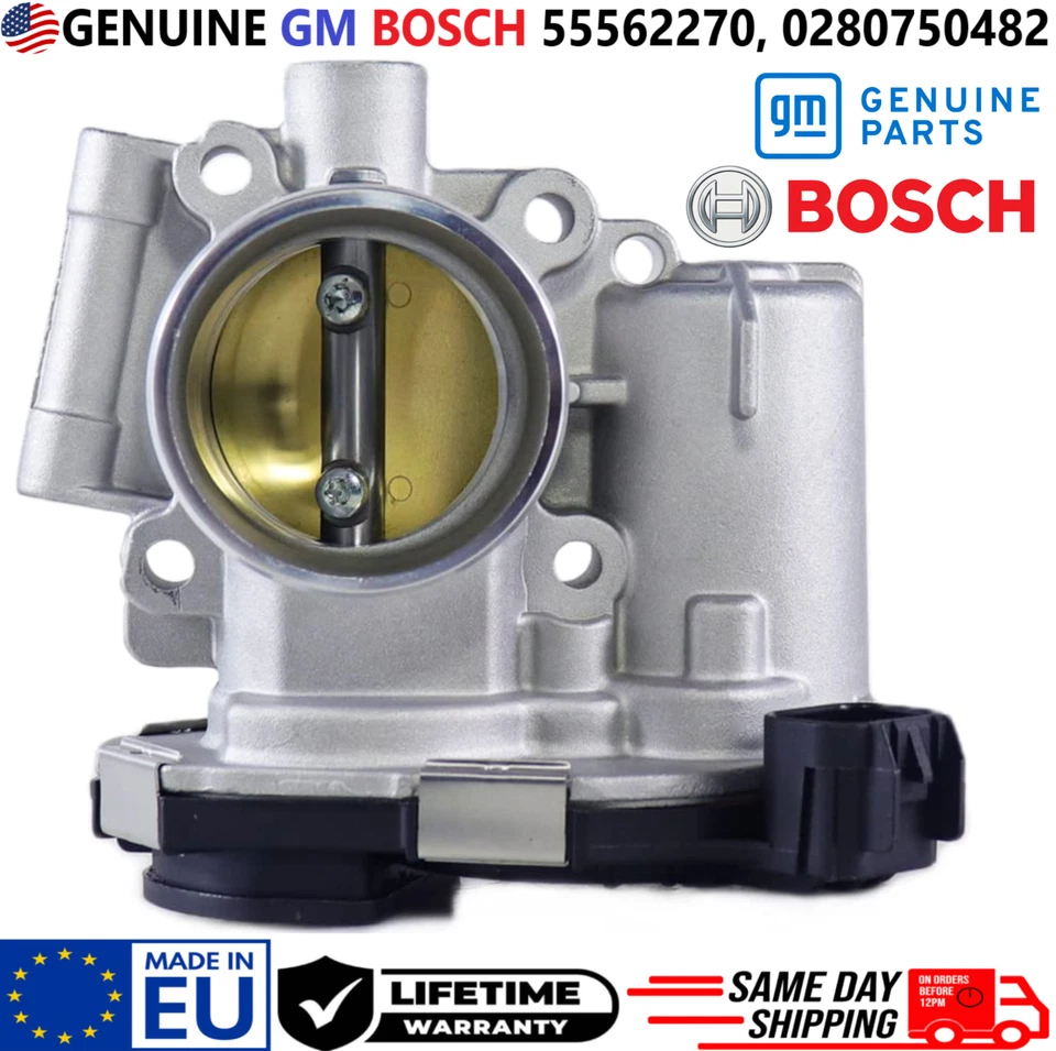 Corpo do acelerador BOSCH GENUÍNO para Cadillac ELR Chevrolet Volt 2011-2016, 55562270 - Imagem 4 de 4