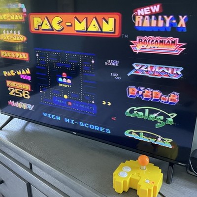 Pac-Man Connect & Play 12 Classic Games Bandai Namco Plug & Play Works!