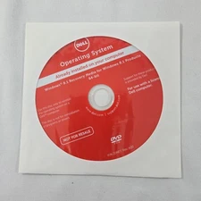 Microsoft Windows 8.1 OS Recovery Media 64-Bit Dell OEM Disc Reinstallation OS