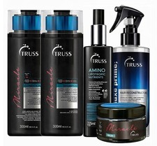 TRUSS Miracle Shampoo  Conditioner with Deluxe Prime  Amino  Miracle Mask