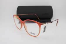 NEW SILHOUETTE SPX 1606 75 2540 PEACH BRONZE GUNMETAL AUTHENTIC EYEGLASSES 54-16