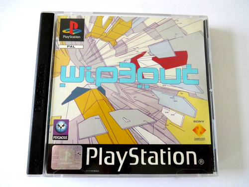 Wip3out Wipeout 3 Ps1 Compete With Manual Black Label