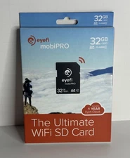 eyefi mobi PRO 32GB +WIFI & its USB Card Reader New