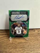 2023 Prizm Draft Picks Sensational Signatures Dexter Dennis Choice Green #2/8 RC